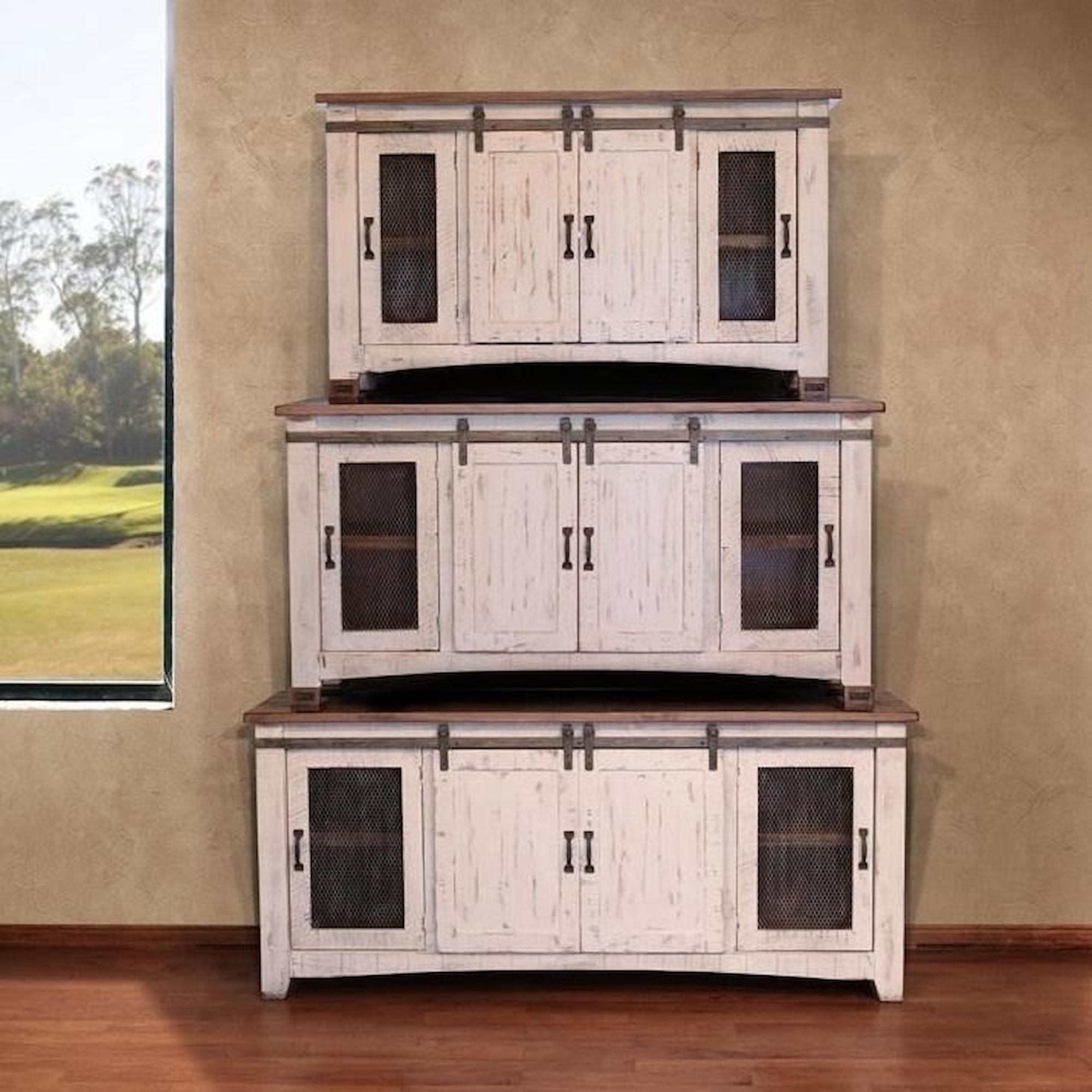 IFD International Furniture Direct Pueblo ENTETVST330108 60" TV